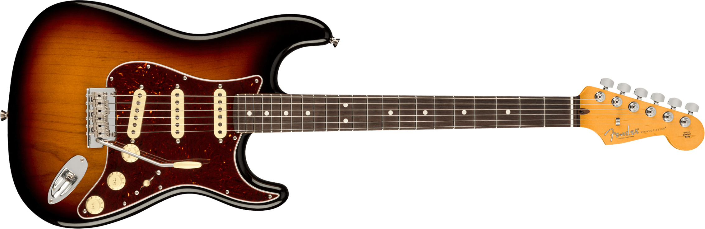Fender Strat American Professional Ii Usa Rw - 3-color Sunburst - E-Gitarre in Str-Form - Main picture