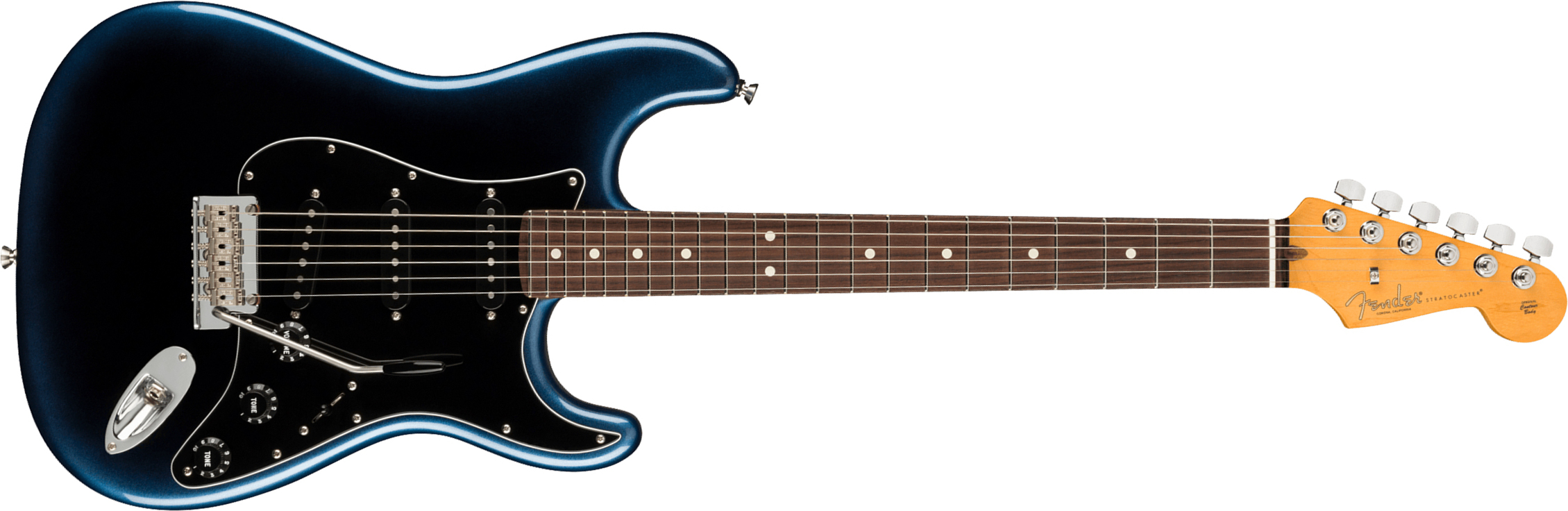 Fender Strat American Professional Ii Usa Rw - Dark Night - E-Gitarre in Str-Form - Main picture