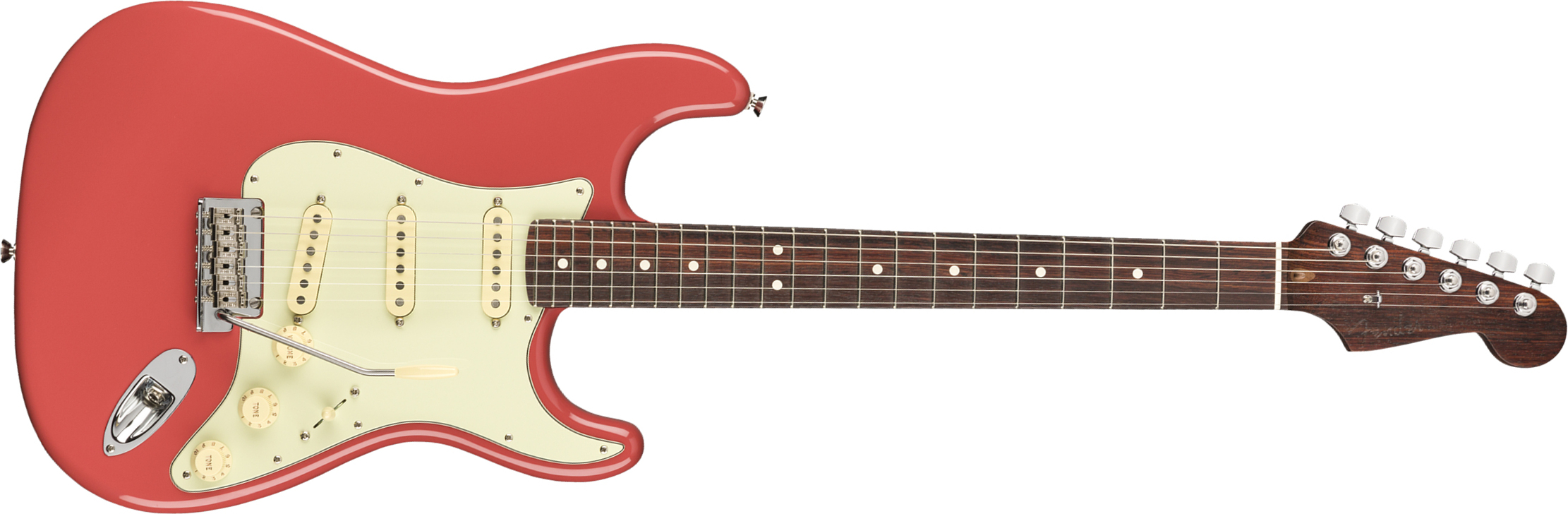 Fender Strat American Professional Rosewood Neck Ltd 2020 Usa Rw - Fiesta Red - E-Gitarre in Str-Form - Main picture
