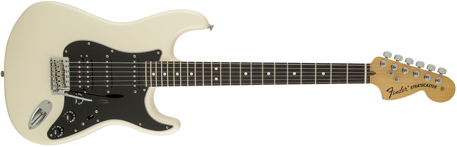 Fender Strat American Special Hss Usa Rw - Olympic White - E-Gitarre in Str-Form - Main picture