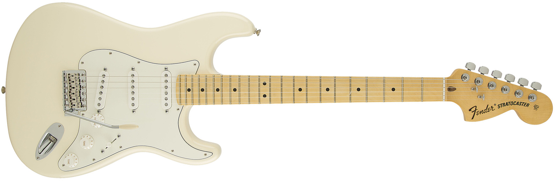 Fender Strat American Special Usa Mn - Olympic White - E-Gitarre in Str-Form - Main picture