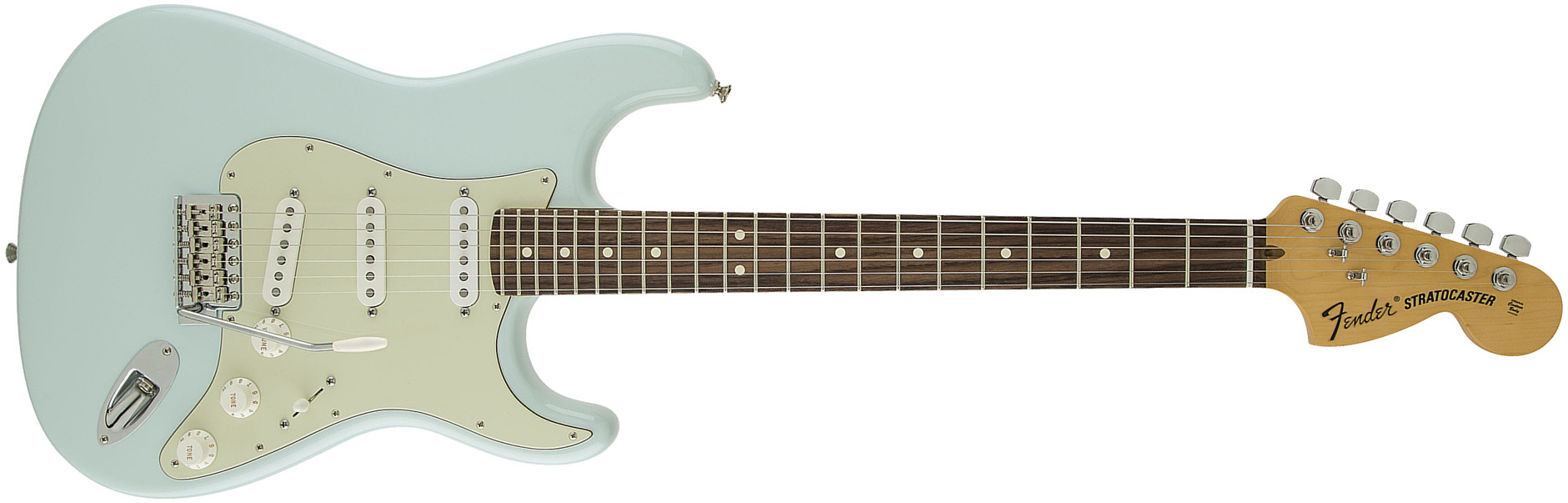 Fender Strat American Special Usa Rw - Sonic Blue - E-Gitarre in Str-Form - Main picture