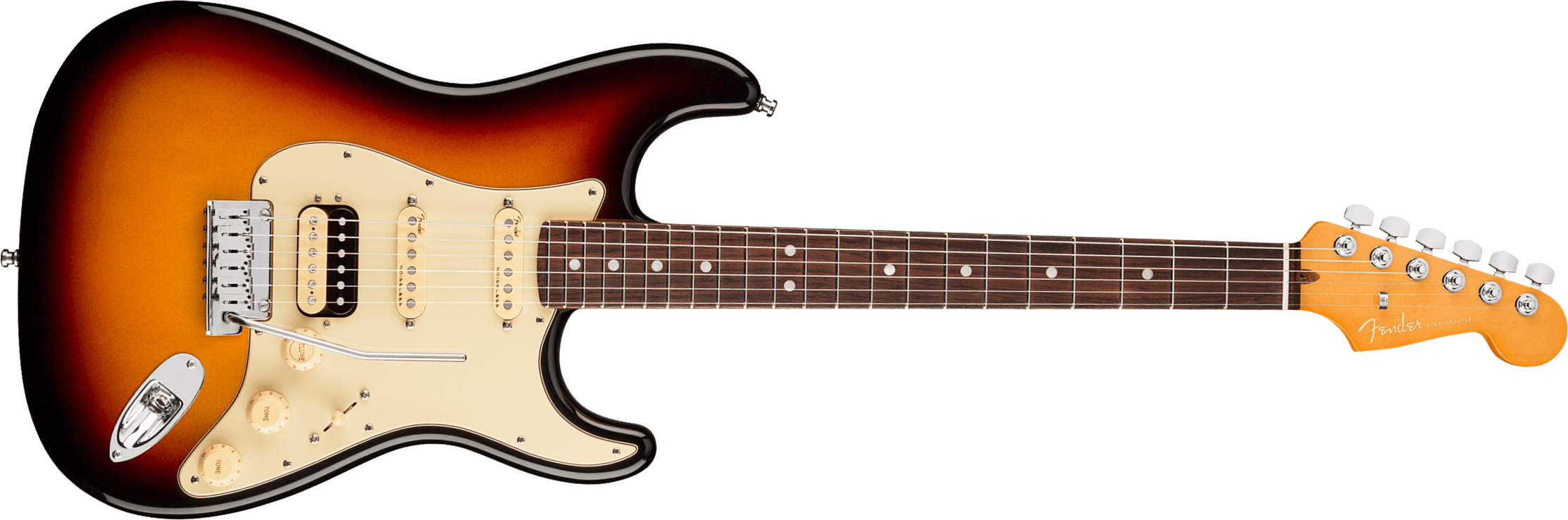 Fender Strat American Ultra Hss 2019 Usa Rw - Ultraburst - E-Gitarre in Str-Form - Main picture
