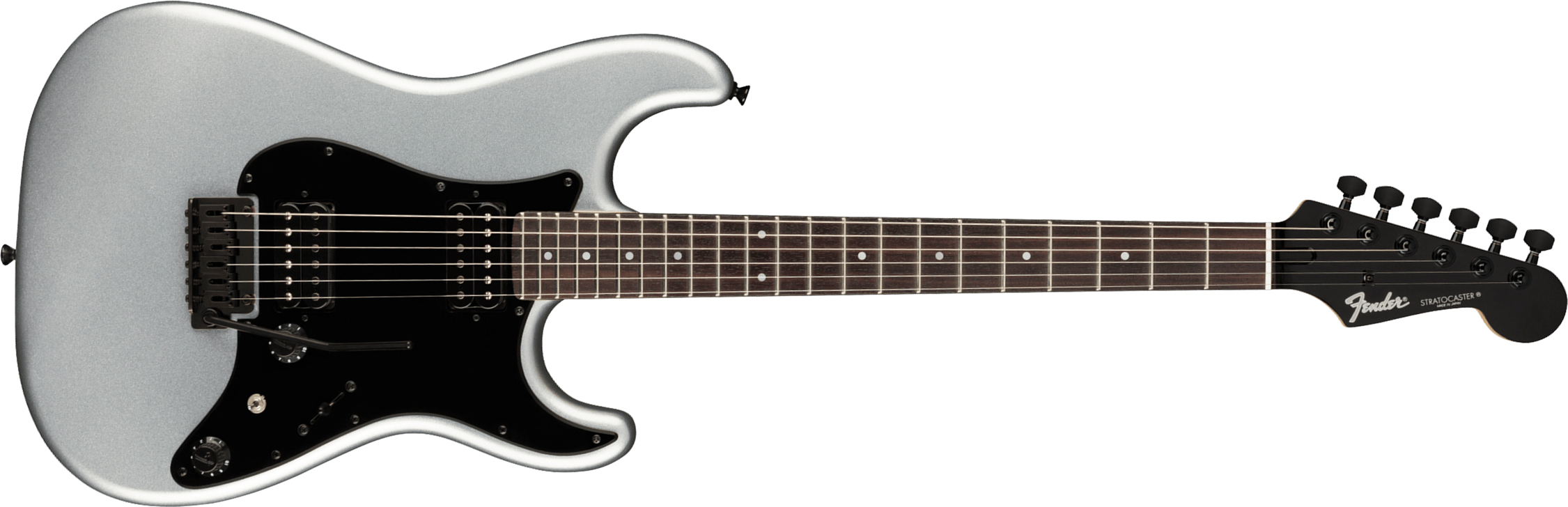 Fender Strat Boxer Hh Jap Trem Rw +housse - Inca Silver - E-Gitarre in Str-Form - Main picture