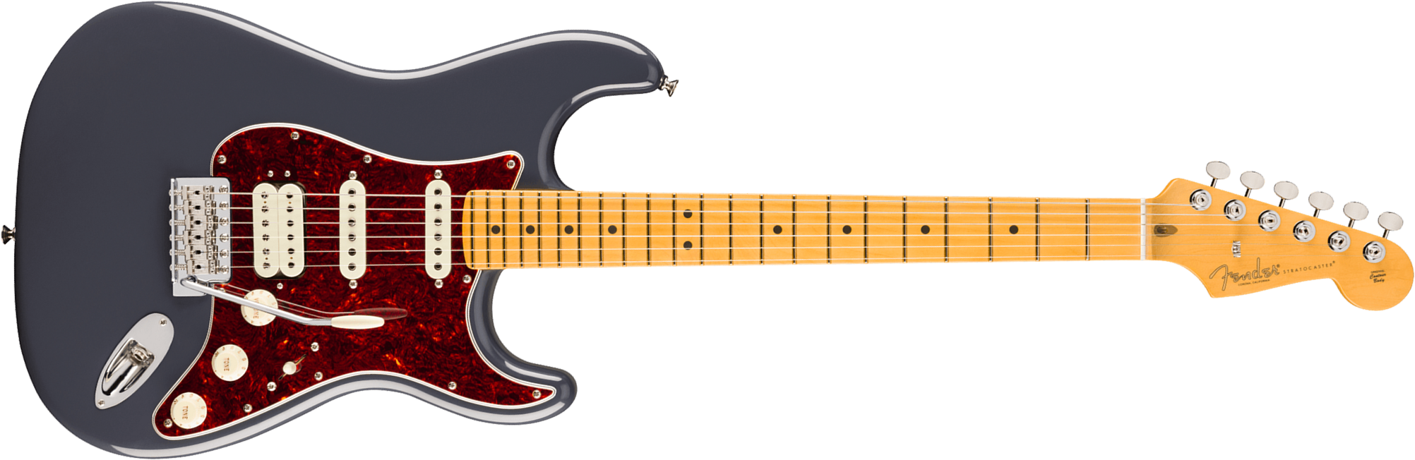 Fender Strat Classic Hss American Pro Usa Trem Mn - Faded Black - E-Gitarre in Str-Form - Main picture