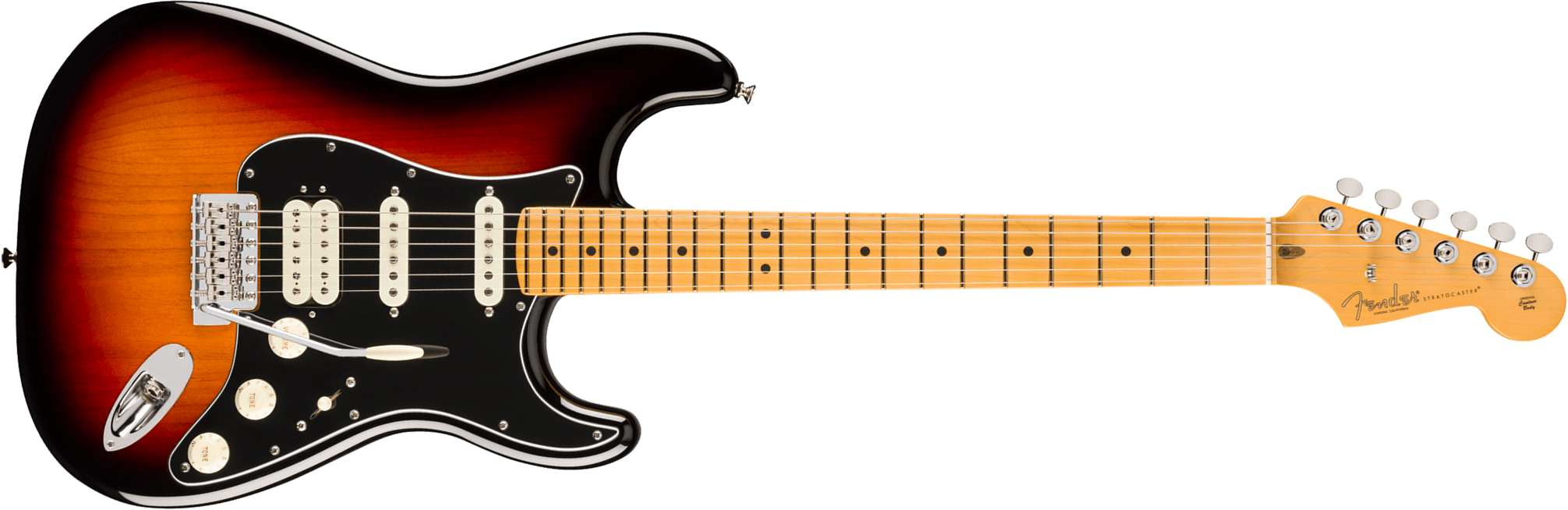 Fender Strat Classic Hss American Pro Usa Trem Mn - 3-color Sunburst - E-Gitarre in Str-Form - Main picture