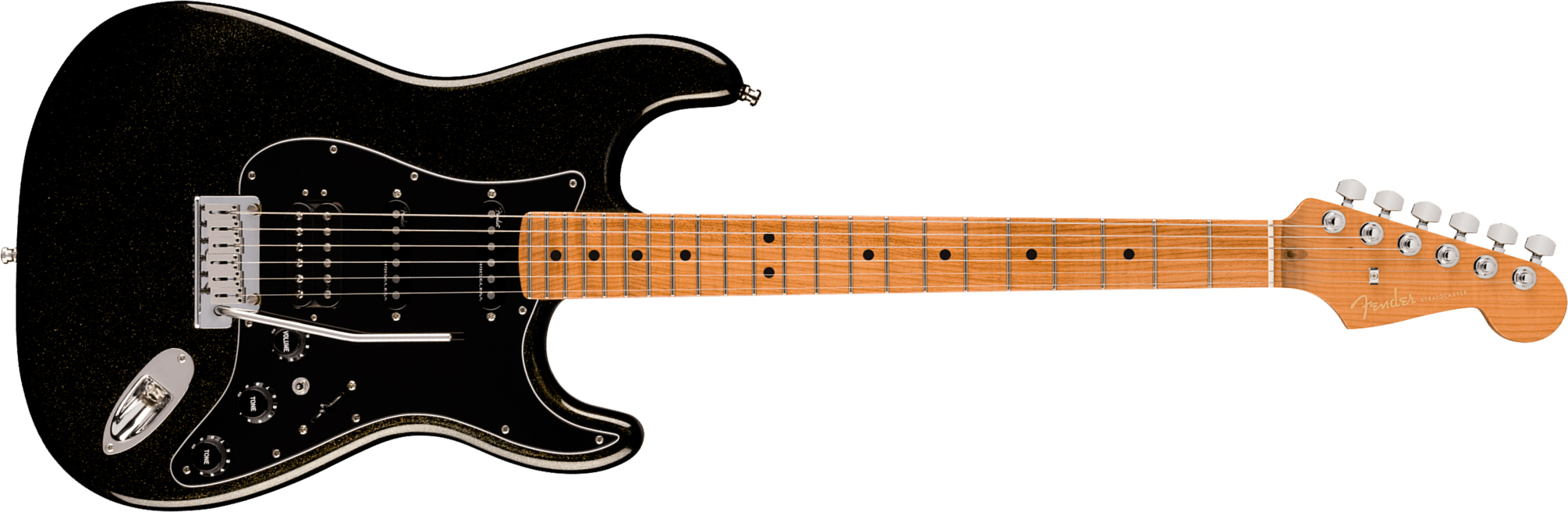 Fender Strat Hss American Ultra Ii Ltd Trem Mn - Gold Dust - E-Gitarre in Str-Form - Main picture