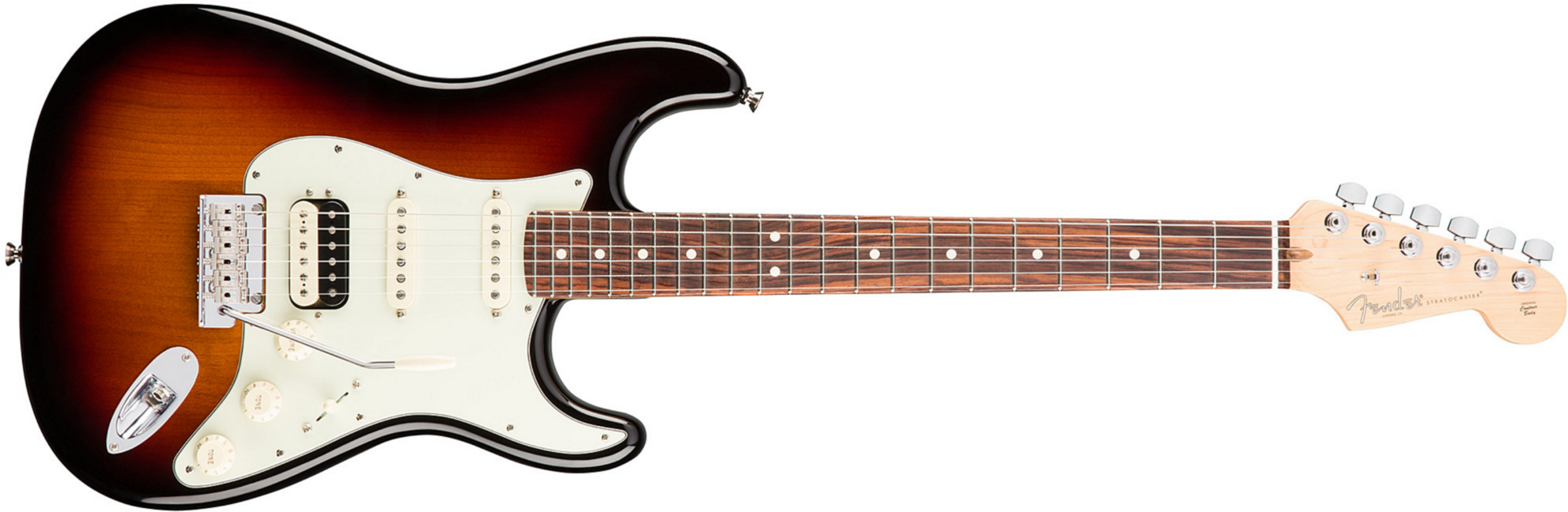 Fender Strat Hss Shawbucker American Professional Usa Rw - 3-color Sunburst - E-Gitarre in Str-Form - Main picture
