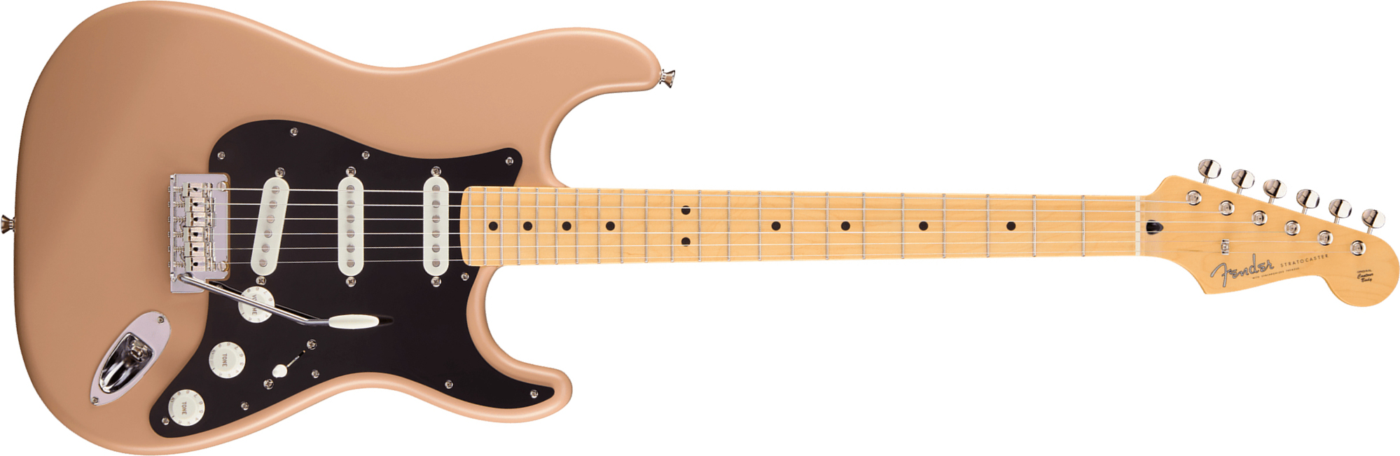 Fender Strat Hybrid Ii Mij Ltd Jap 3s Trem Mn - Sahara Taupe - E-Gitarre in Str-Form - Main picture