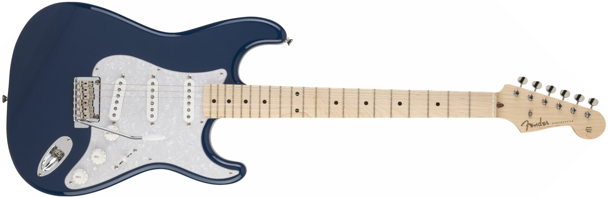 Fender Strat Hybrid Japon Mn - Indigo - E-Gitarre in Str-Form - Main picture