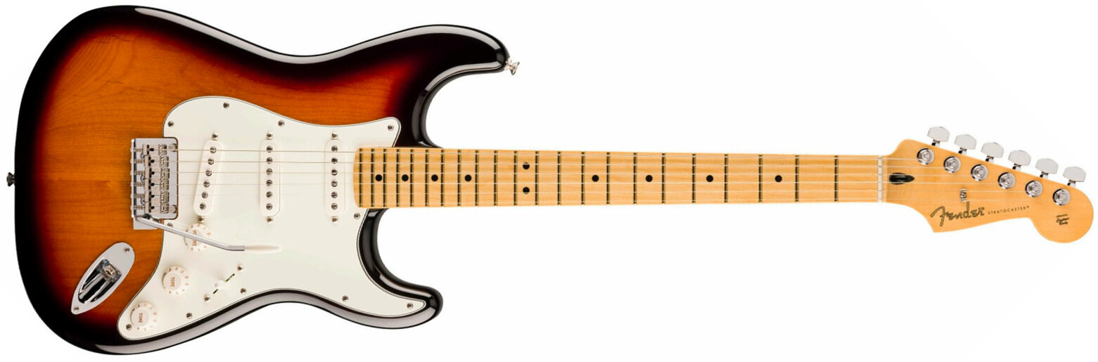 Fender Strat Player 70th Anniversary 3s Trem Mn - Anniversary 2-color Sunburst - E-Gitarre in Str-Form - Main picture
