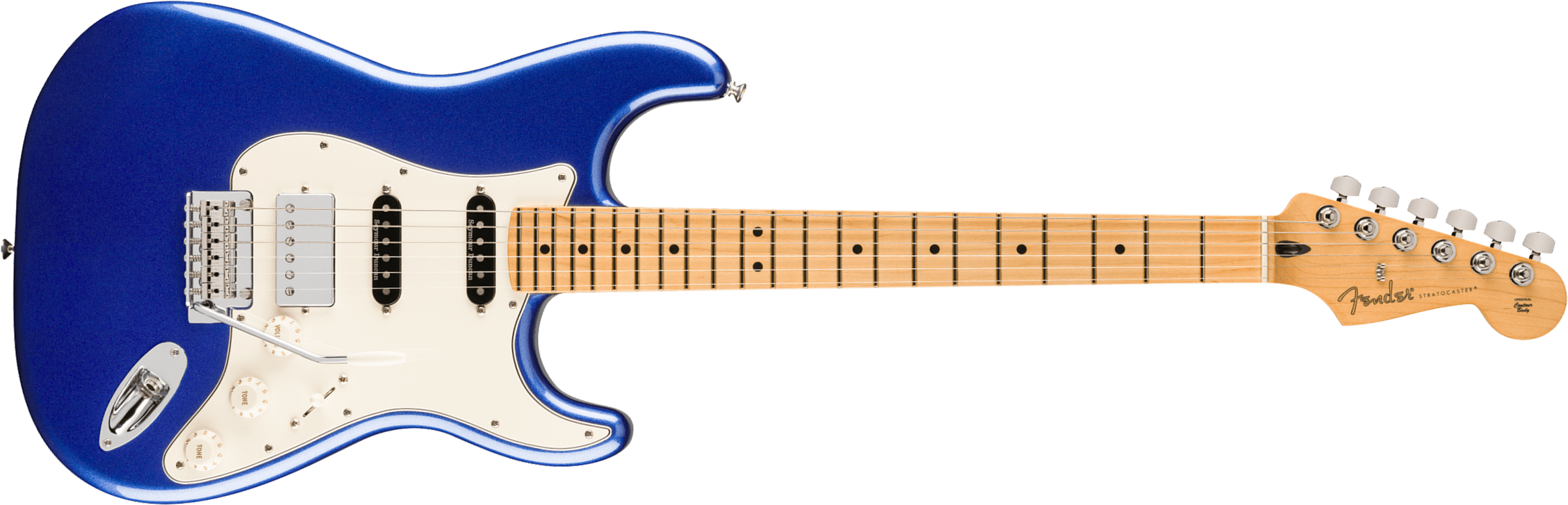Fender Strat Player Hss Mex Ltd Seymour Duncan Trem Mn - Daytona Blue - E-Gitarre in Str-Form - Main picture