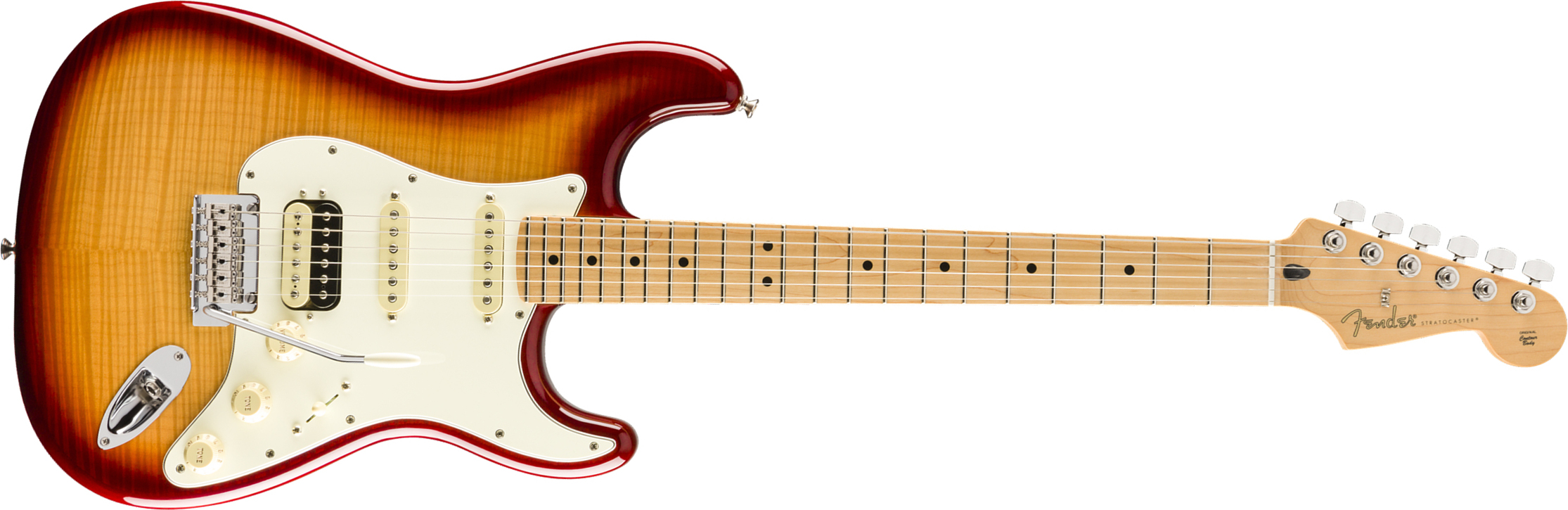 Fender Strat Player Hss Plus Top Fsr Ltd 2019 Mex Mn - Sienna Sunburst - E-Gitarre in Str-Form - Main picture