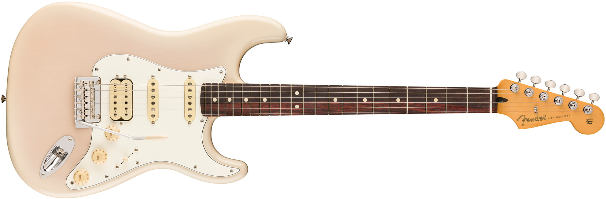 Fender Strat Player Ii Hss Mex Frene Trem Rw - White Blonde - E-Gitarre in Str-Form - Main picture
