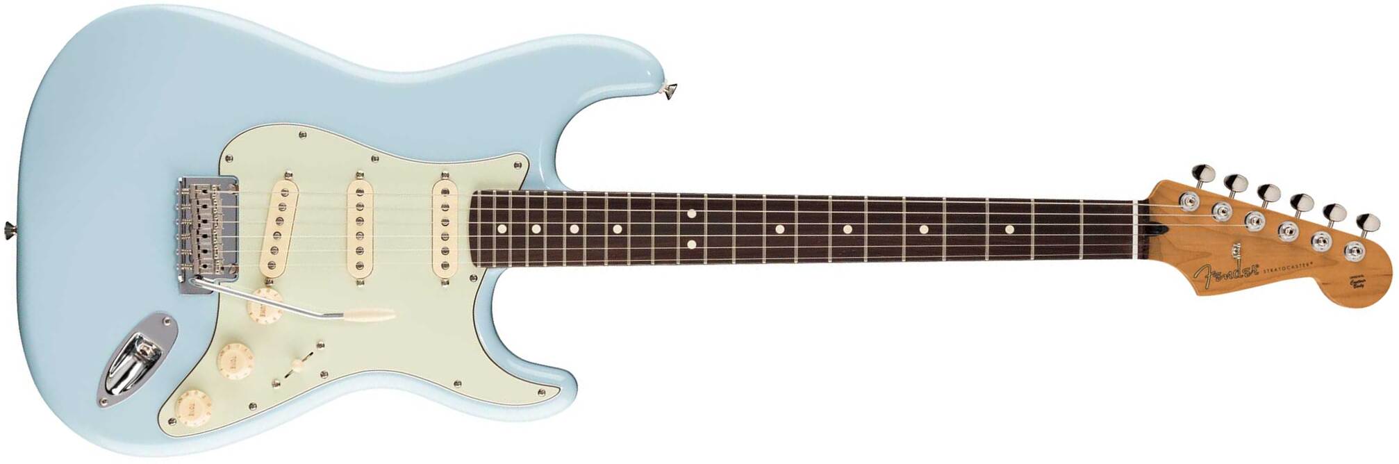 Fender Strat Player Ii Ltd 3s Trem Rw - Sonic Blue - E-Gitarre in Str-Form - Main picture