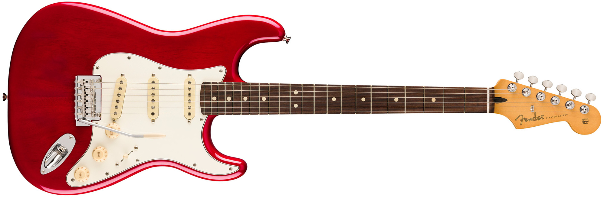Fender Strat Player Ii Mex Acajou 3s Trem Rw - Transparent Cherry Burst - E-Gitarre in Str-Form - Main picture