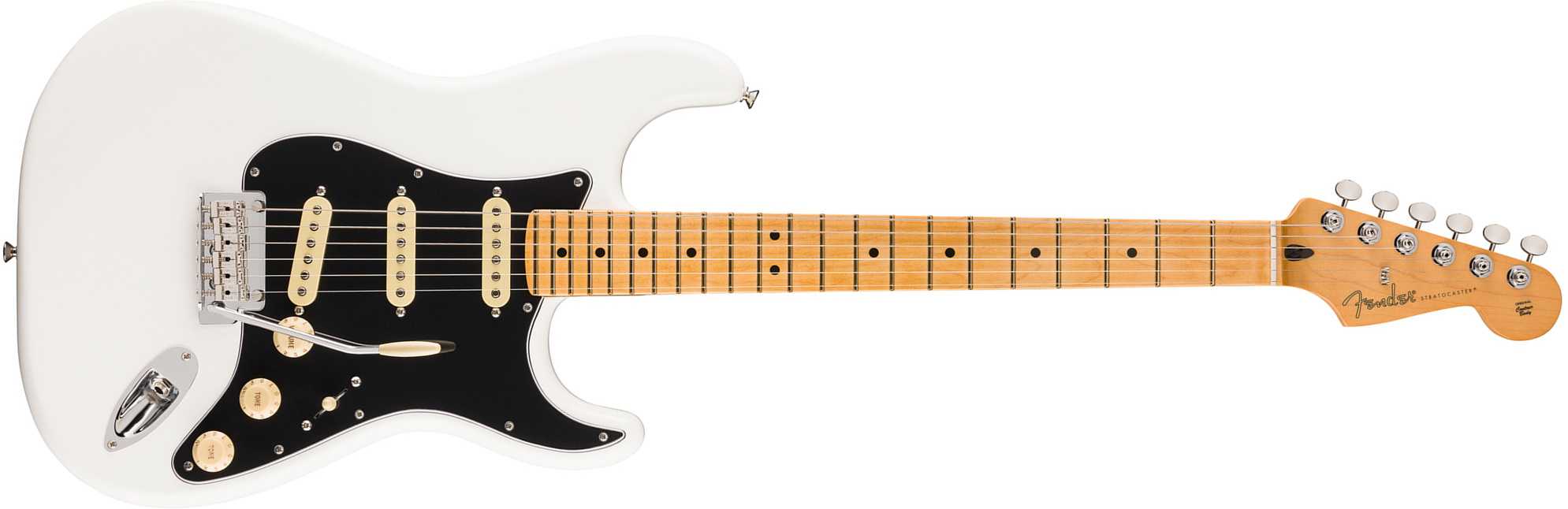Fender Strat Player Ii Mex Aulne 3s Trem Mn - Polar White - E-Gitarre in Str-Form - Main picture