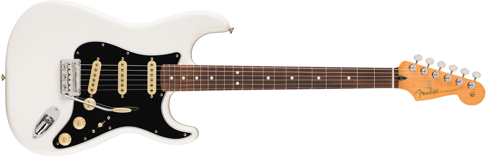 Fender Strat Player Ii Mex Aulne 3s Trem Rw - Polar White - E-Gitarre in Str-Form - Main picture
