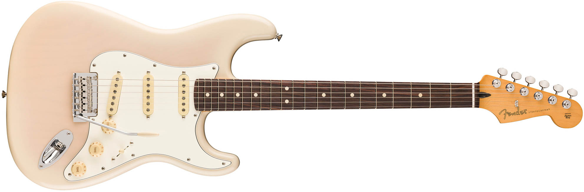 Fender Strat Player Ii Mex Frene 3s Trem Rw - White Blonde - E-Gitarre in Str-Form - Main picture