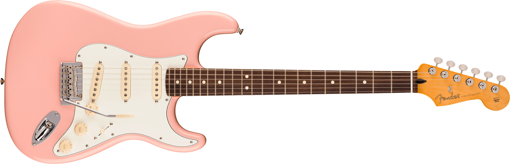 Fender Strat Player Ii Mex Ltd 3s Trem Rw - Shell Pink - E-Gitarre in Str-Form - Main picture