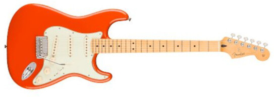 Fender Strat Player Ii Mex Trem 3s Mn - Rallye Orange - E-Gitarre in Str-Form - Main picture