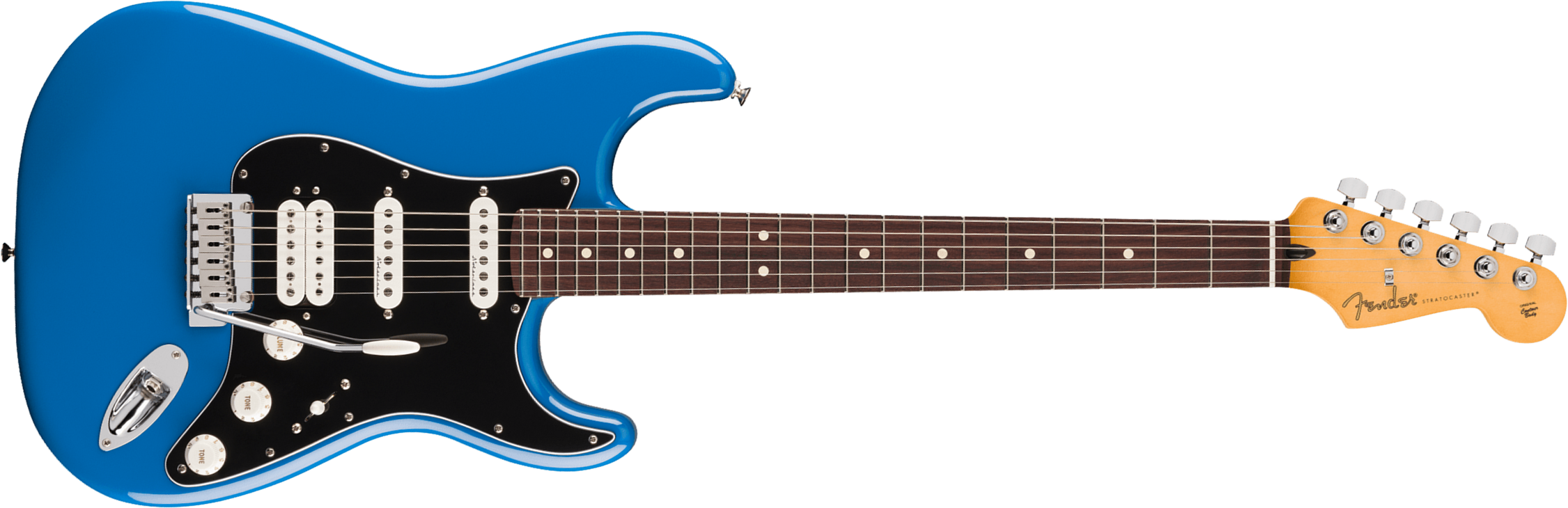Fender Strat Player Ii Modified Mex Hss Trem Rw - Electric Blue - E-Gitarre in Str-Form - Main picture
