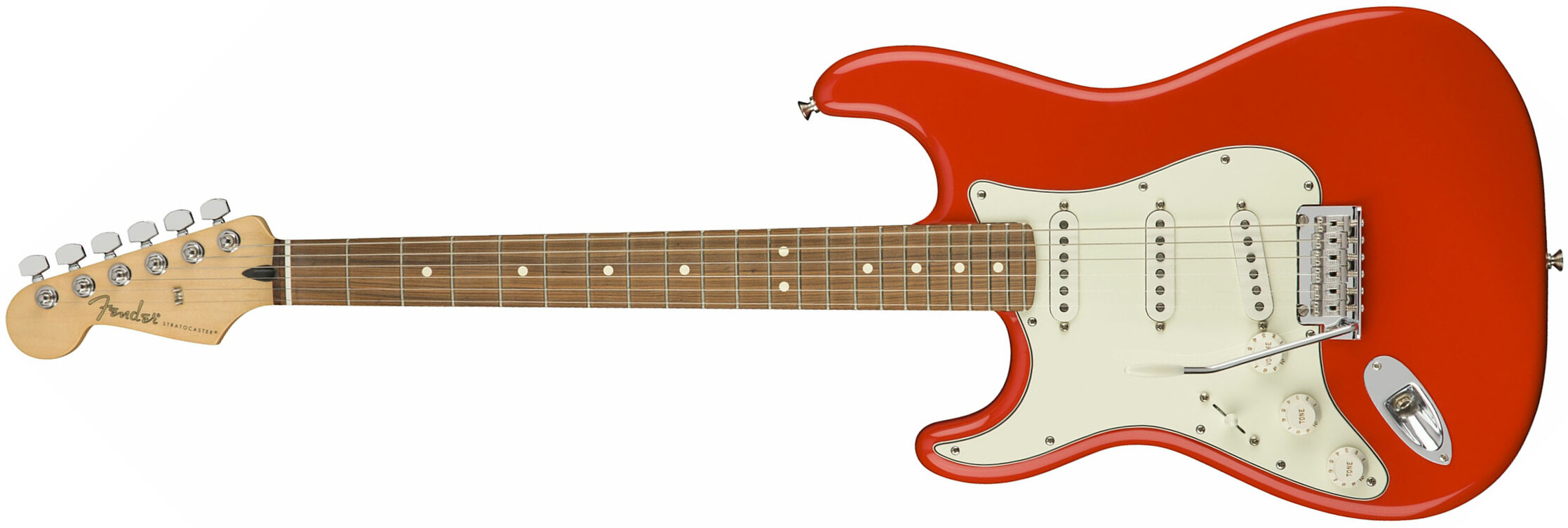 Fender Strat Player Lh Gaucher Mex Sss Pf - Sonic Red - E-Gitarre für Linkshänder - Main picture