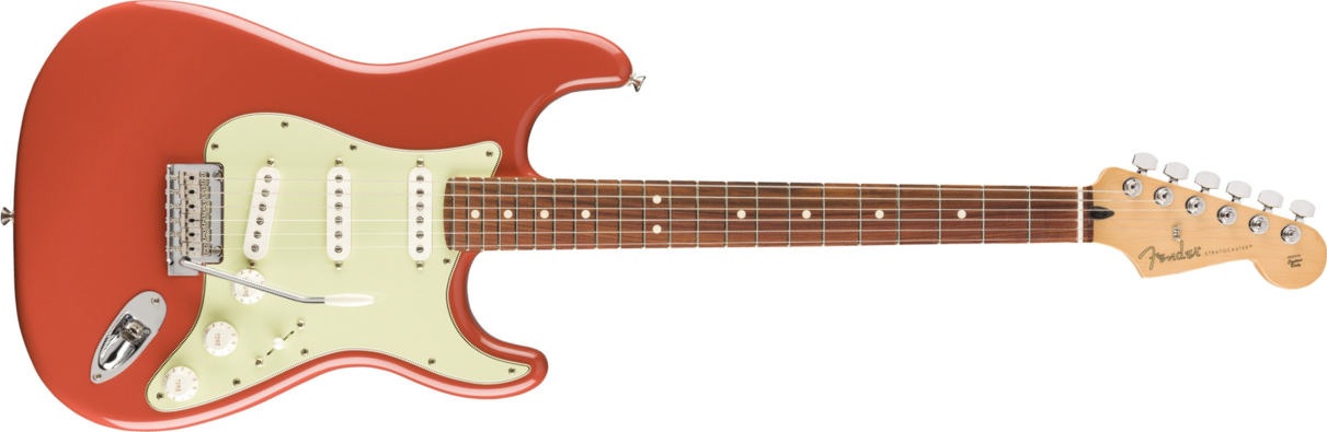Fender Strat Player Ltd Mex 3s Trem Pf - Fiesta Red - E-Gitarre in Str-Form - Main picture