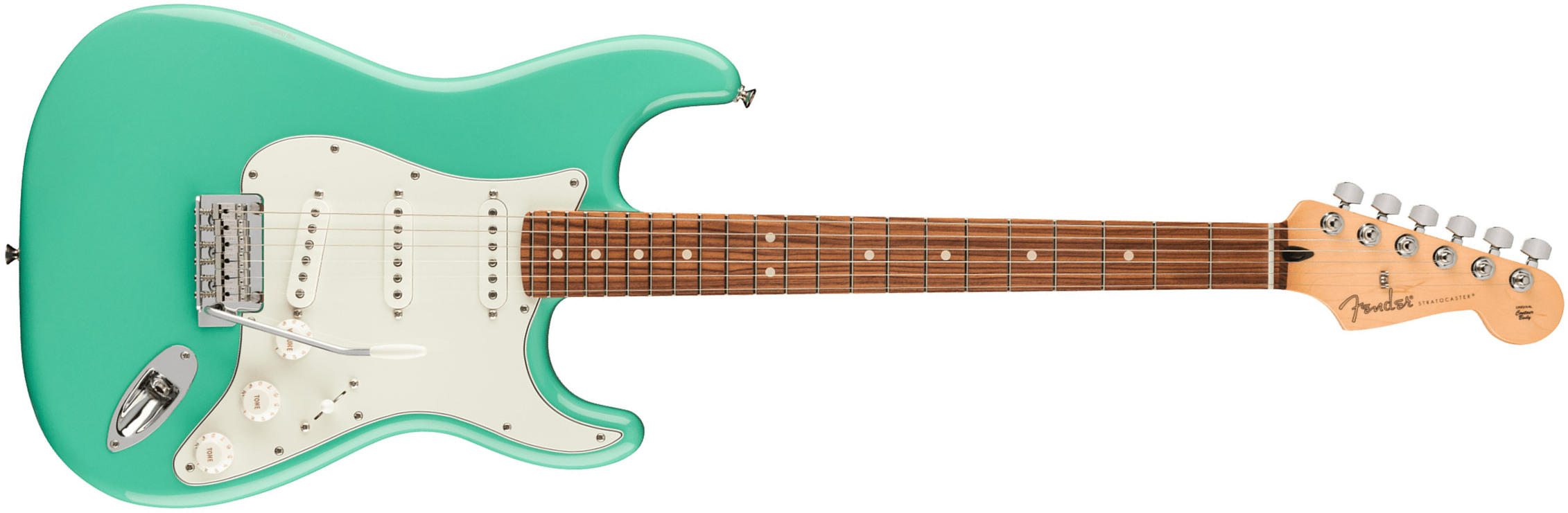 Fender Strat Player Mex 2023 3s Trem Pf - Seafoam Green - E-Gitarre in Str-Form - Main picture