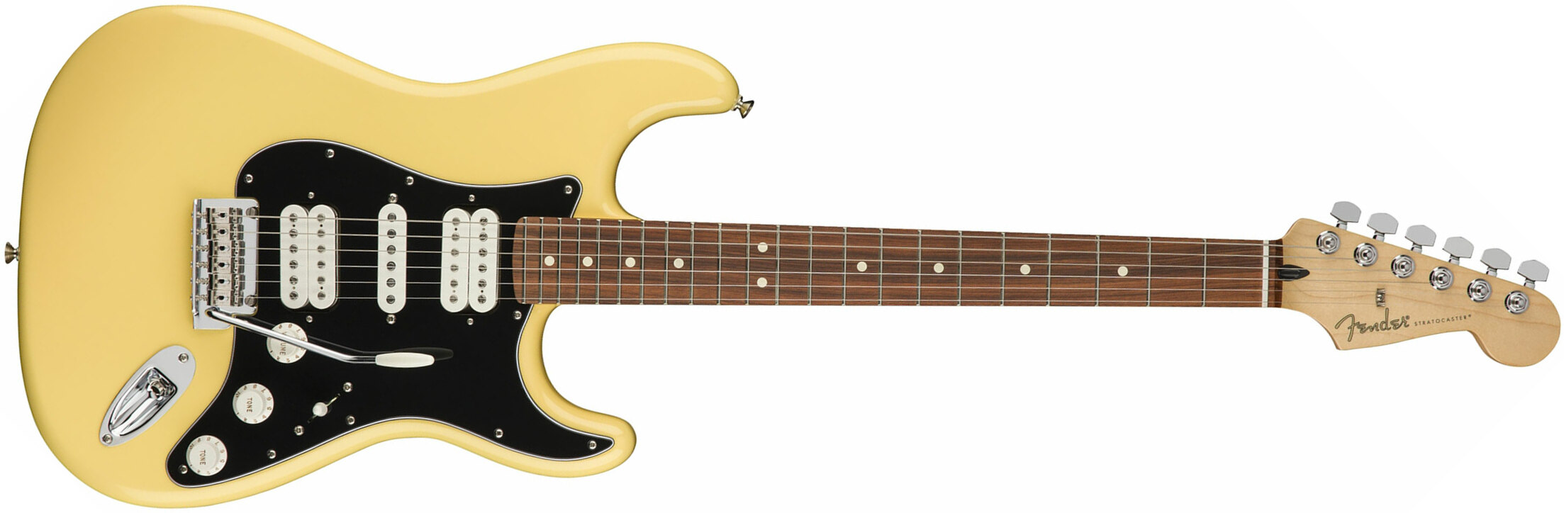 Fender Strat Player Mex Hsh Pf - Buttercream - E-Gitarre in Str-Form - Main picture