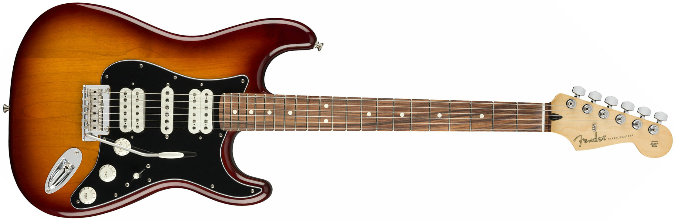 Fender Strat Player Mex Hsh Pf - Tobacco Burst - E-Gitarre in Str-Form - Main picture