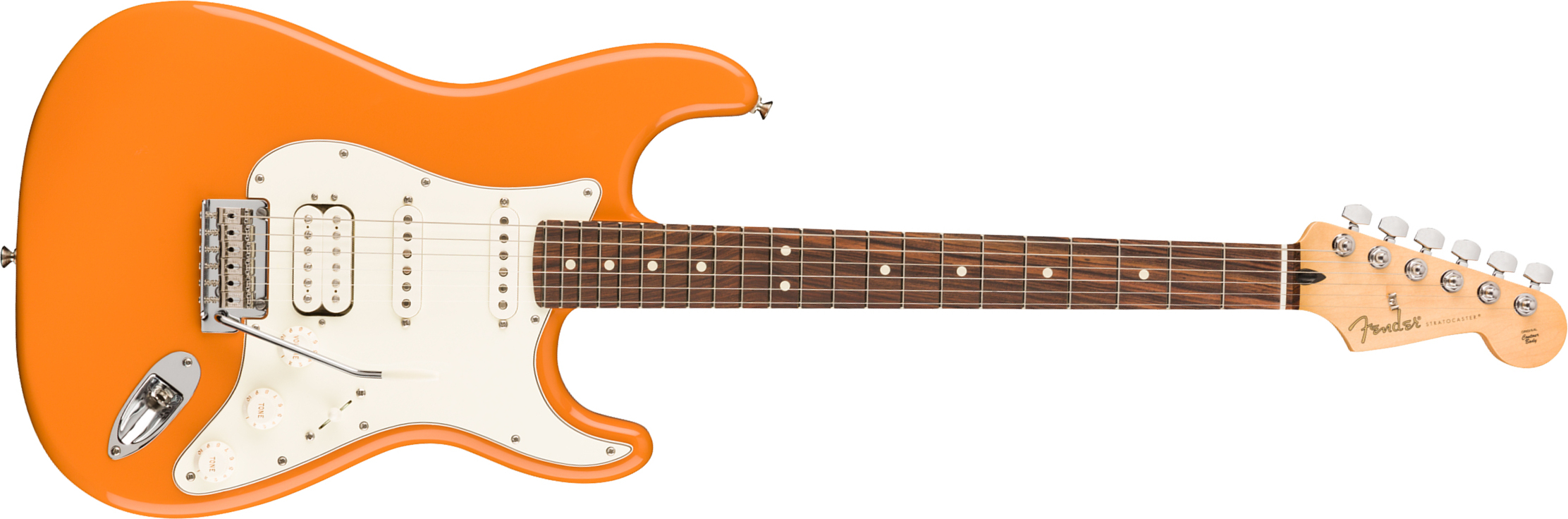 Fender Strat Player Mex Hss Pf - Capri Orange - E-Gitarre in Str-Form - Main picture