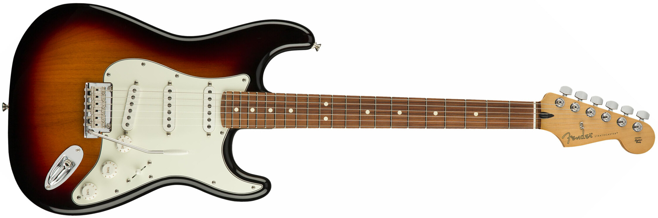 Fender Strat Player Mex Sss Pf - 3-color Sunburst - E-Gitarre in Str-Form - Main picture