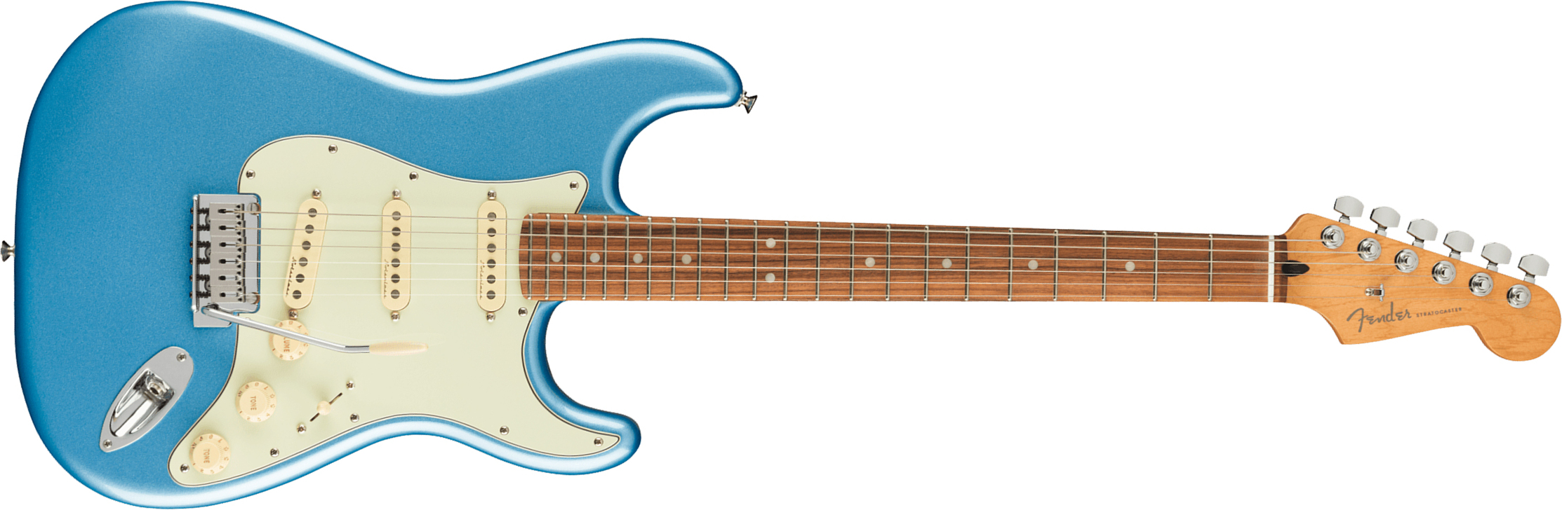Fender Strat Player Plus Mex 3s Trem Pf - Opal Spark - E-Gitarre in Str-Form - Main picture