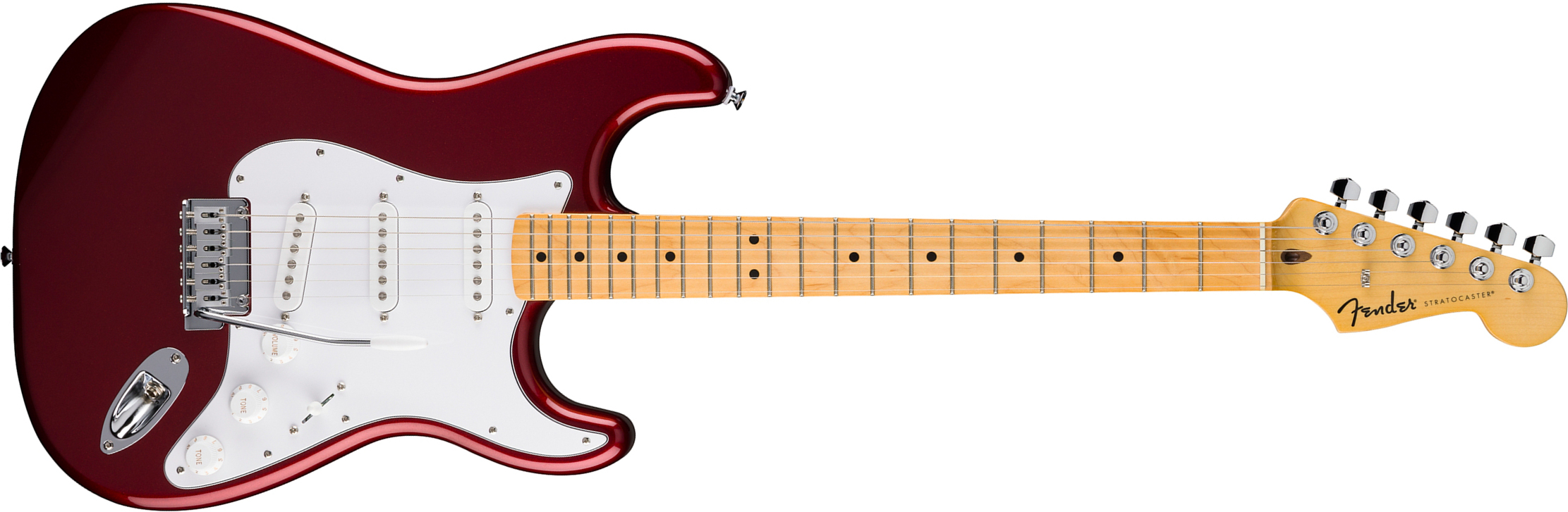 Fender Strat Standard 3s Trem Mn - Candy Cola - E-Gitarre in Str-Form - Main picture
