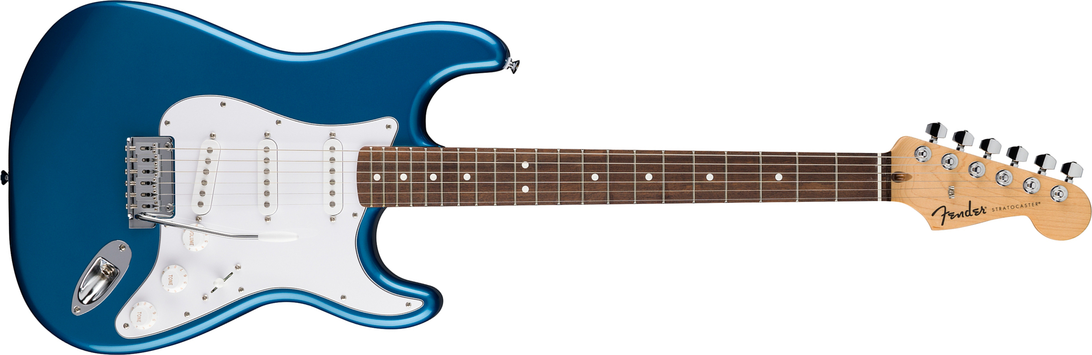 Fender Strat Standard Ind 3s Trem Lau - Aqua Marine Metallic - E-Gitarre in Str-Form - Main picture