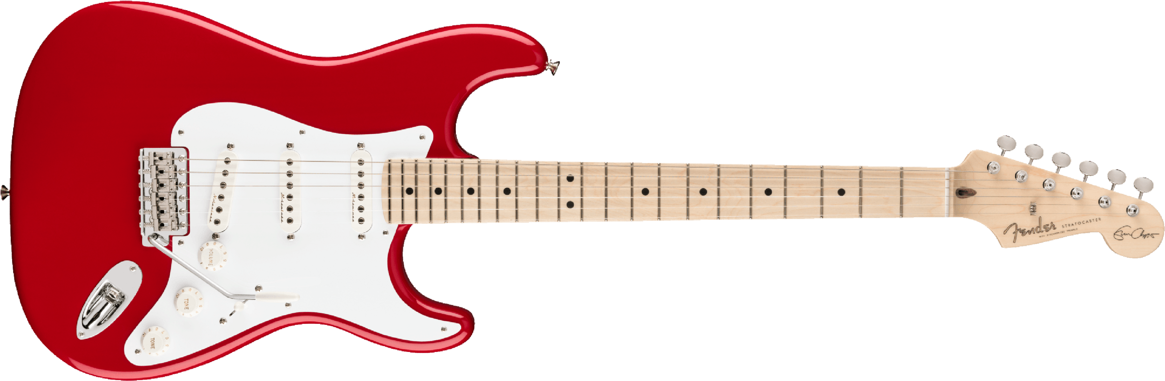 Fender Stratocaster Artist Eric Clapton Signature Torino Red - E-Gitarre in Str-Form - Main picture