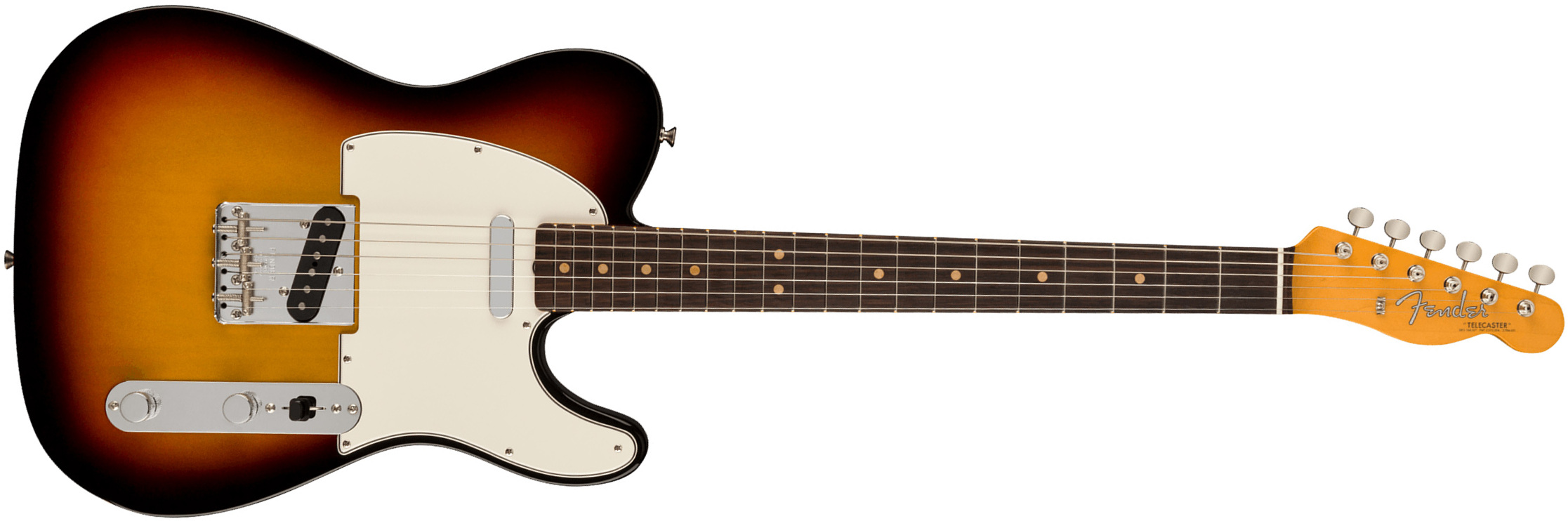 Fender Tele 1963 American Vintage Ii Usa 2s Ht Rw - 3-color Sunburst - E-Gitarre in Teleform - Main picture