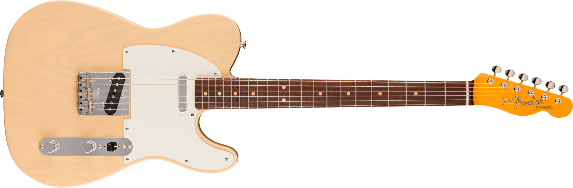 Fender Tele 1963 American Vintage Ii Usa 2s Ht Rw - Vintage Blonde - E-Gitarre in Teleform - Main picture