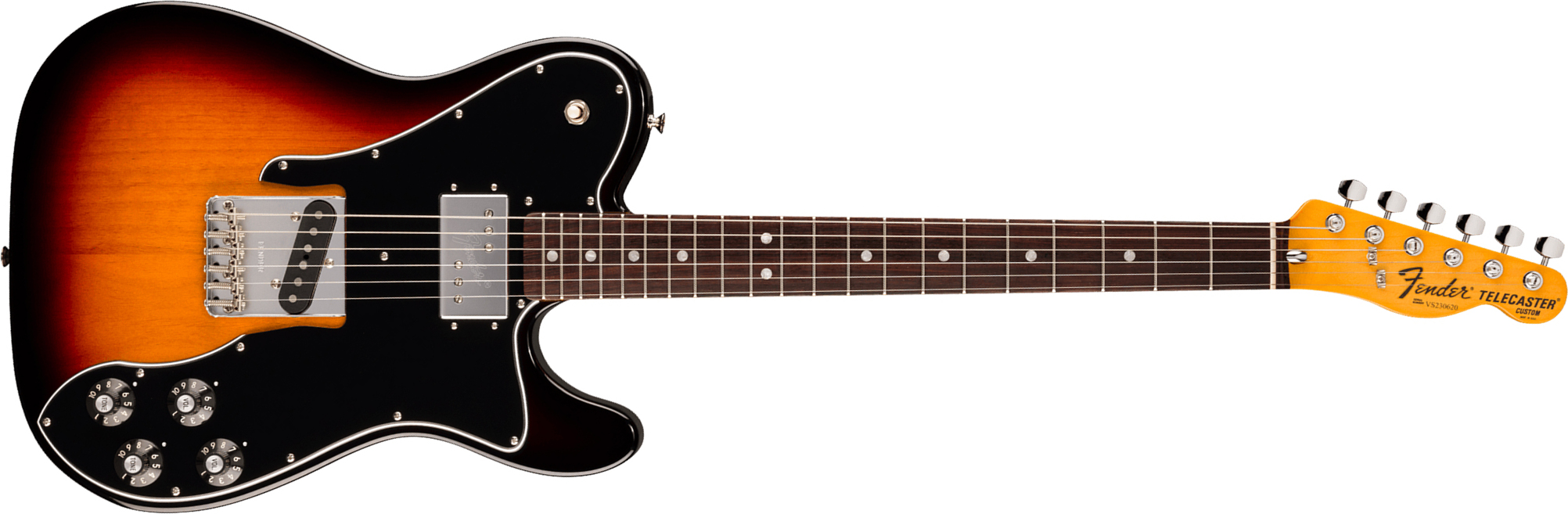 Fender Tele 1977 Custom American Vintage Ii Usa Ht Sh Rw - 3-color Sunburst - E-Gitarre in Teleform - Main picture