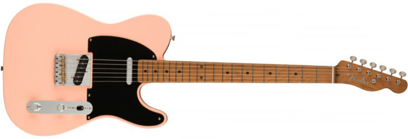 Fender Tele 50s Vintera Modified Fsr Ltd Mex Mn - Shell Pink - E-Gitarre in Teleform - Main picture