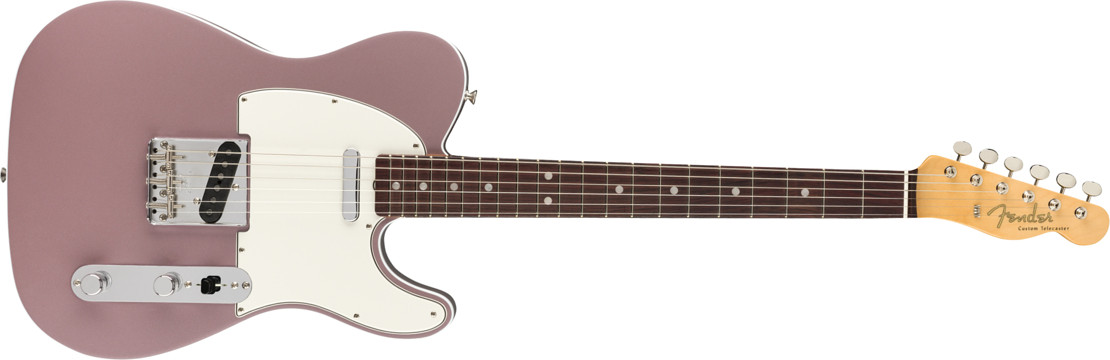 Fender Tele '60s American Original Usa Ss Rw - Burgundy Mist Metallic - E-Gitarre in Teleform - Main picture