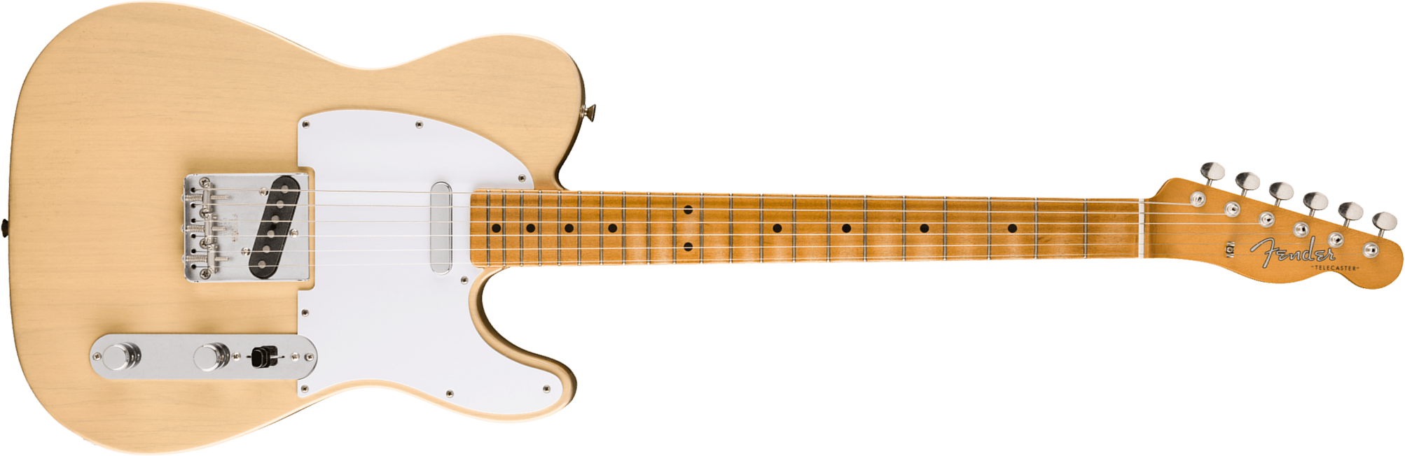 Fender Tele 60s Road Worn Vintera 2 Ltd Mex 2s Ht Mn - Blonde - E-Gitarre in Teleform - Main picture
