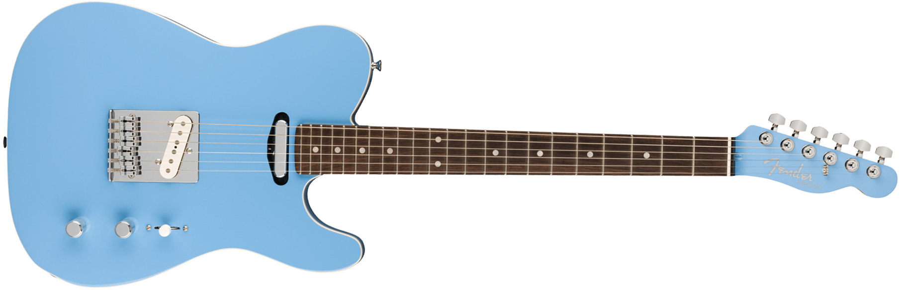 Fender Tele Aerodyne Special Jap 2s Ht Rw - California Blue - E-Gitarre in Teleform - Main picture