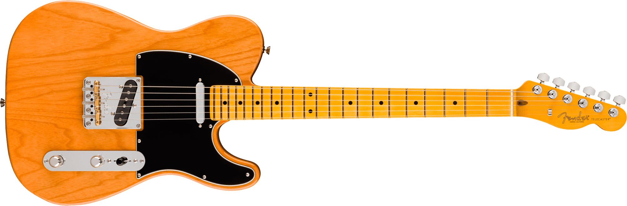 Fender Tele American Pro. Usa  2s Ht Mn - Natural - E-Gitarre in Teleform - Main picture