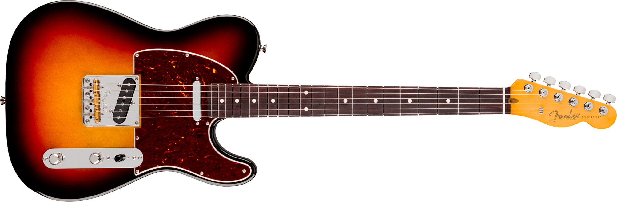 Fender Tele American Pro. Usa  2s Ht Rw - 3-color Sunburst - E-Gitarre in Teleform - Main picture