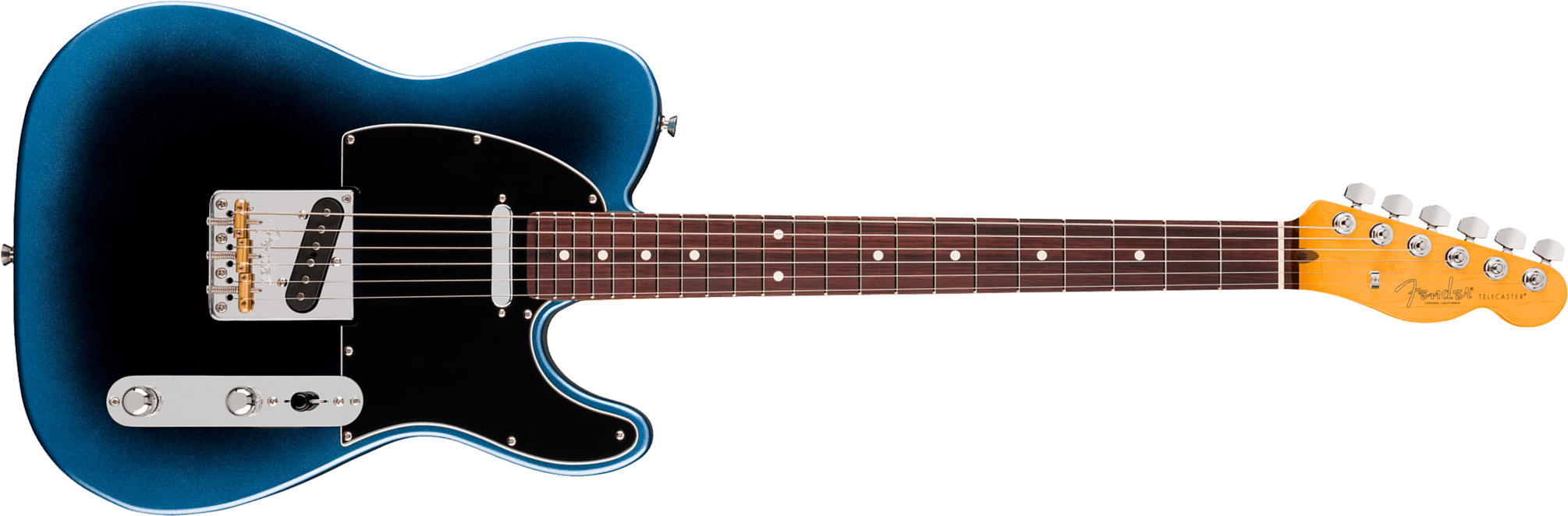 Fender Tele American Pro. Usa  2s Ht Rw - Dark Night - E-Gitarre in Teleform - Main picture