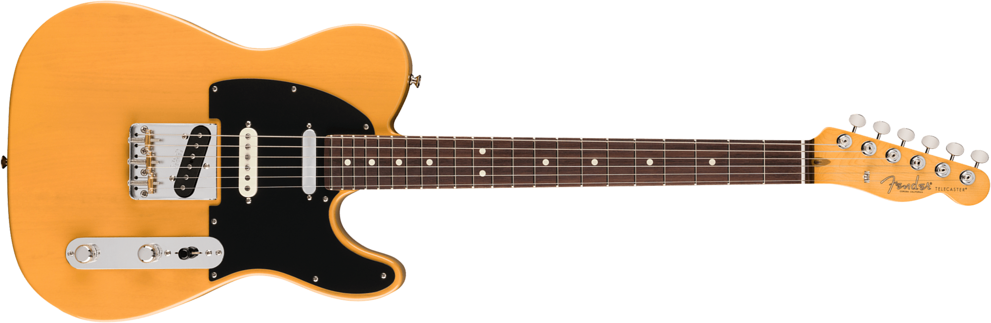 Fender Tele American Professional Classic Hotshot Usa 3s Ht Rw - Butterscotch Blonde - E-Gitarre in Teleform - Main picture