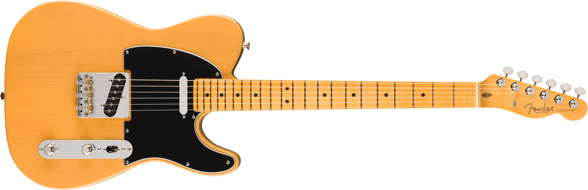 Fender Tele American Professional Classic Usa 2s Ht Mn - Butterscotch Blonde - E-Gitarre in Teleform - Main picture