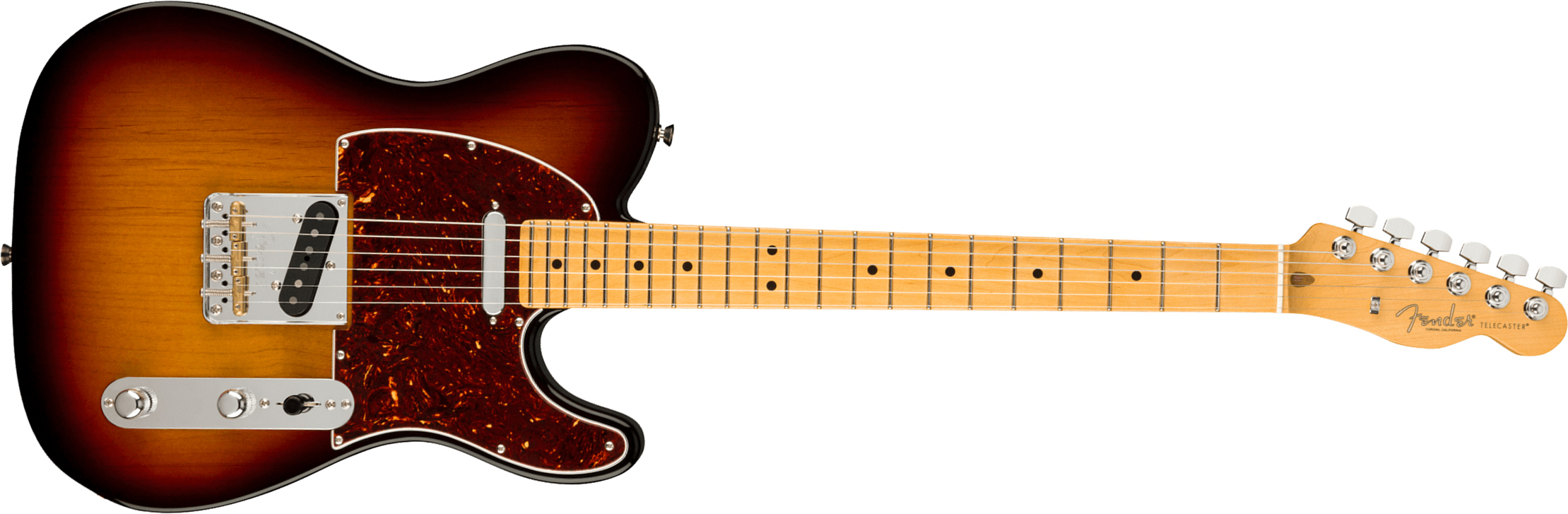 Fender Tele American Professional Ii Usa Mn - 3-color Sunburst - E-Gitarre in Teleform - Main picture